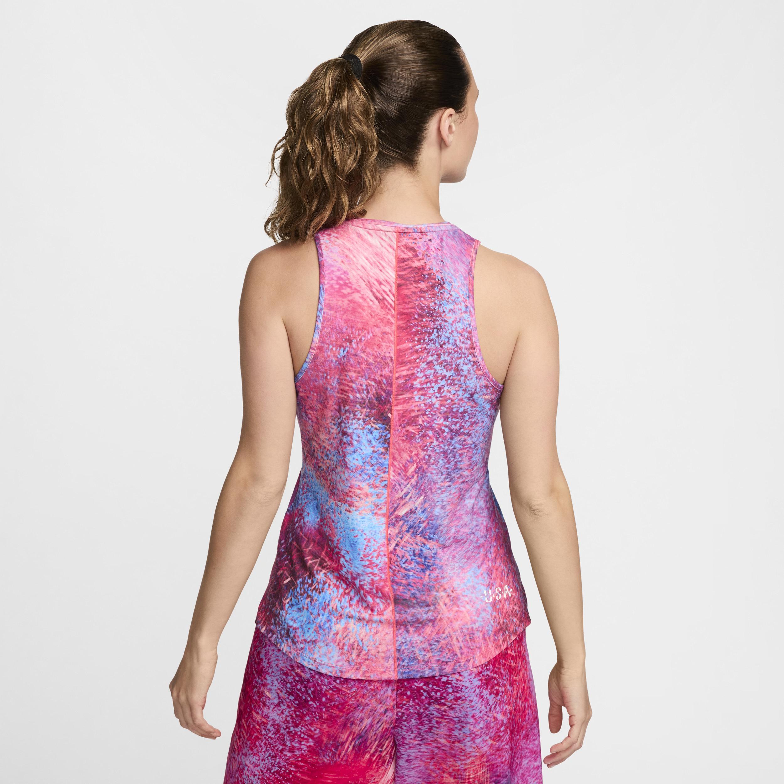 USA One Luxe Women's Nike Dri-FIT Tank Top Product Image