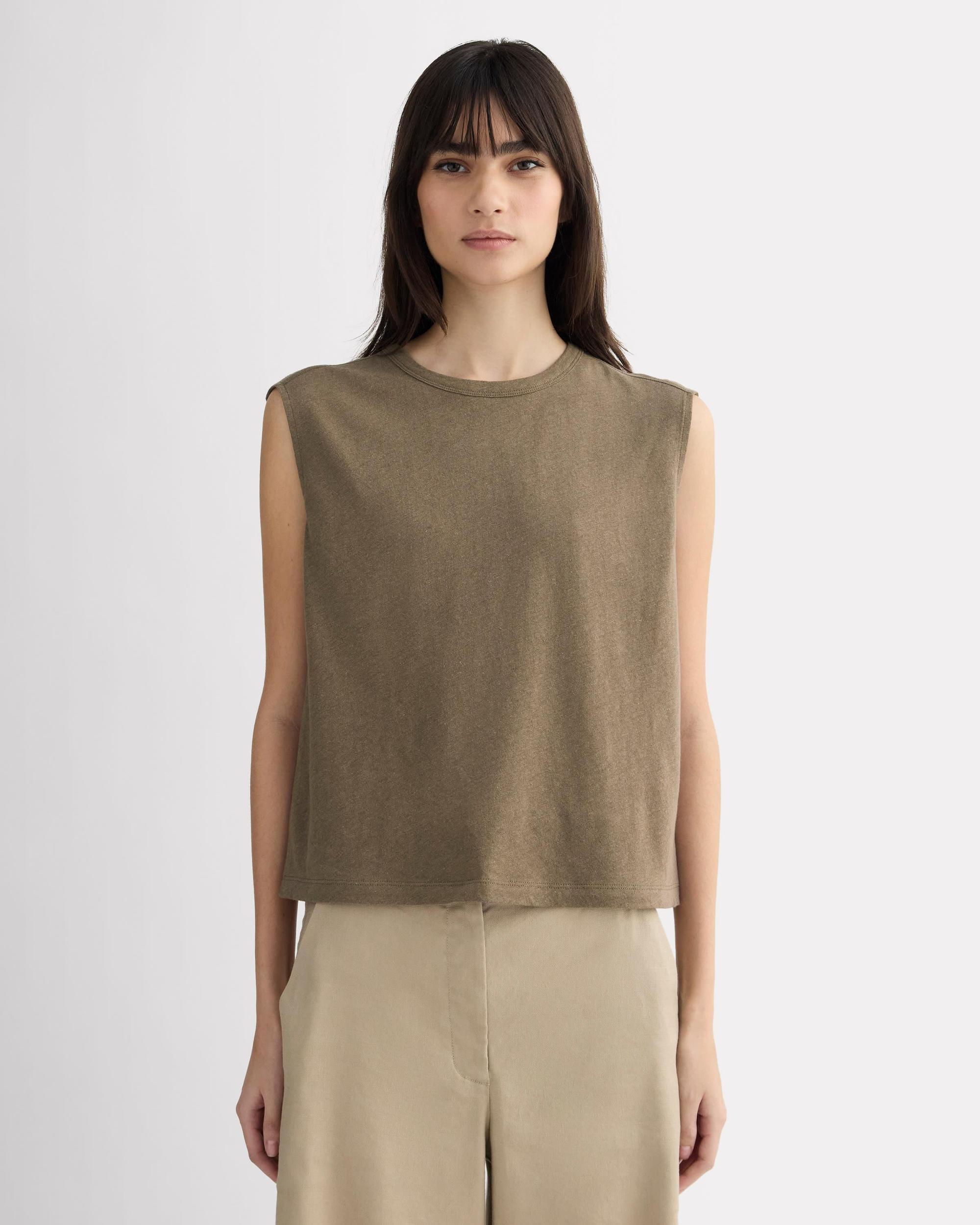 Womens Muscle T-Shirt in Cotton Linen by Everlane Product Image