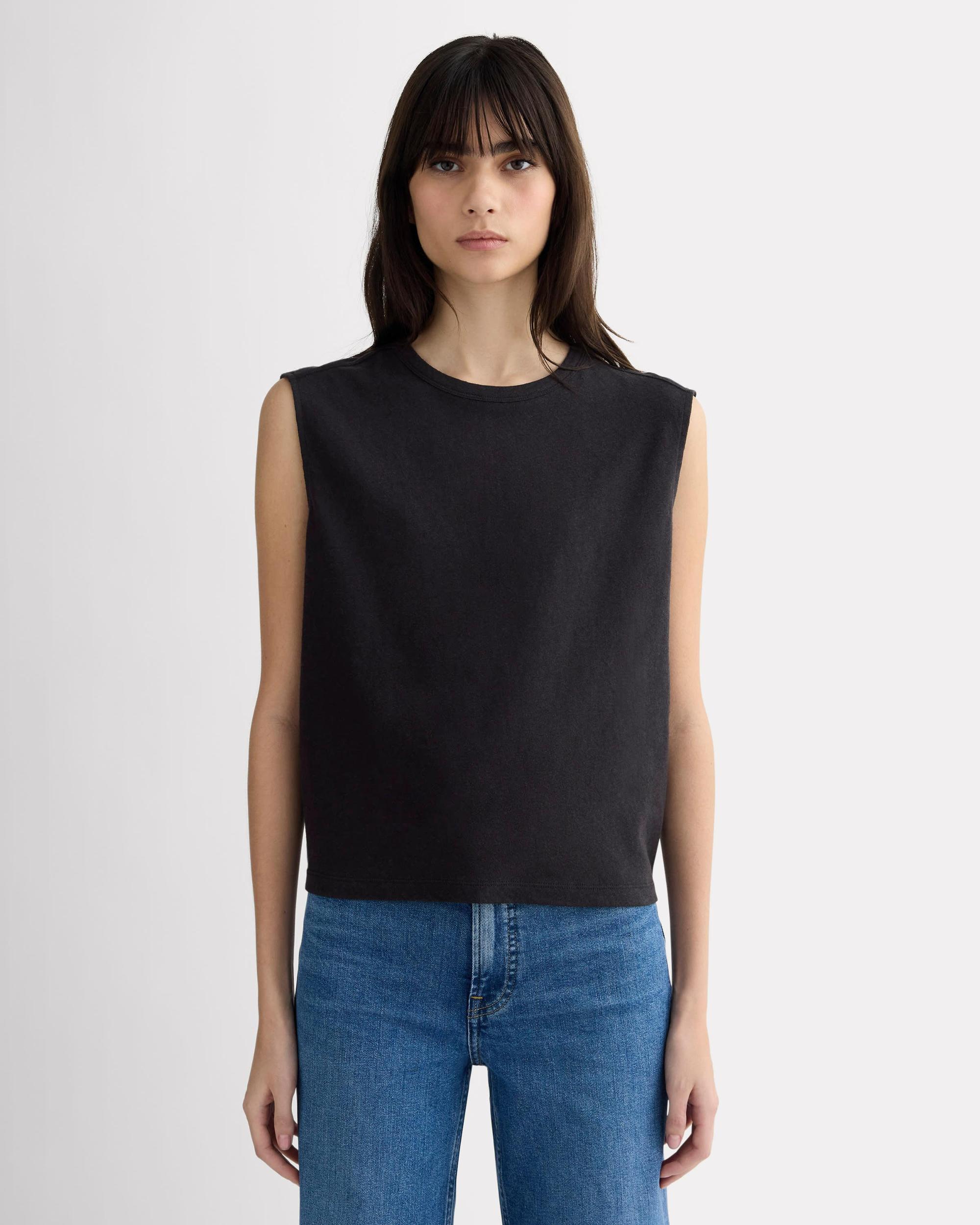 Womens Muscle T-Shirt in Cotton Linen by Everlane Product Image