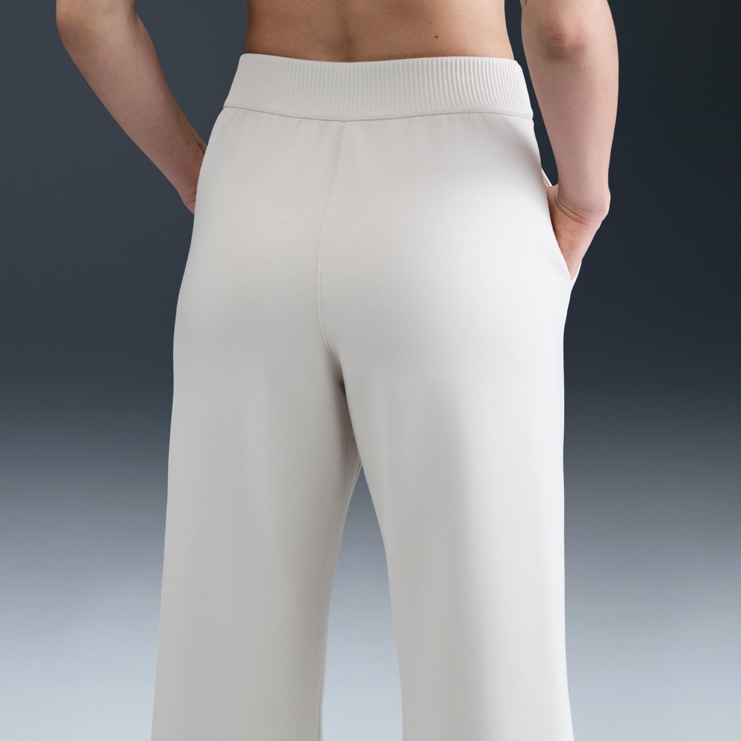 Nike Womens 24.7 ImpossiblySoft Dri-FIT High-Waisted Loose Flared Pants | HQ8607-104 Product Image