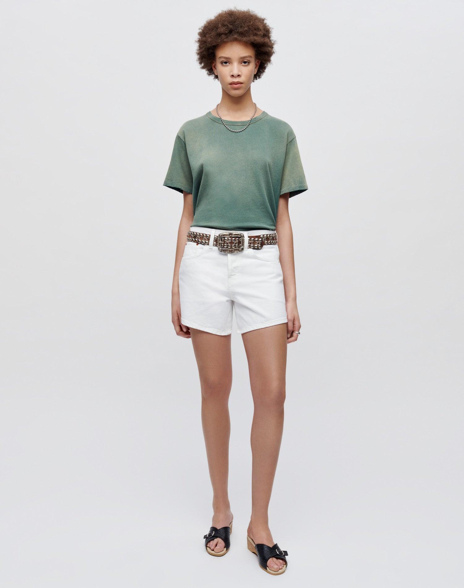 Hanes Loose Tee - Sun Faded Forest Green Product Image