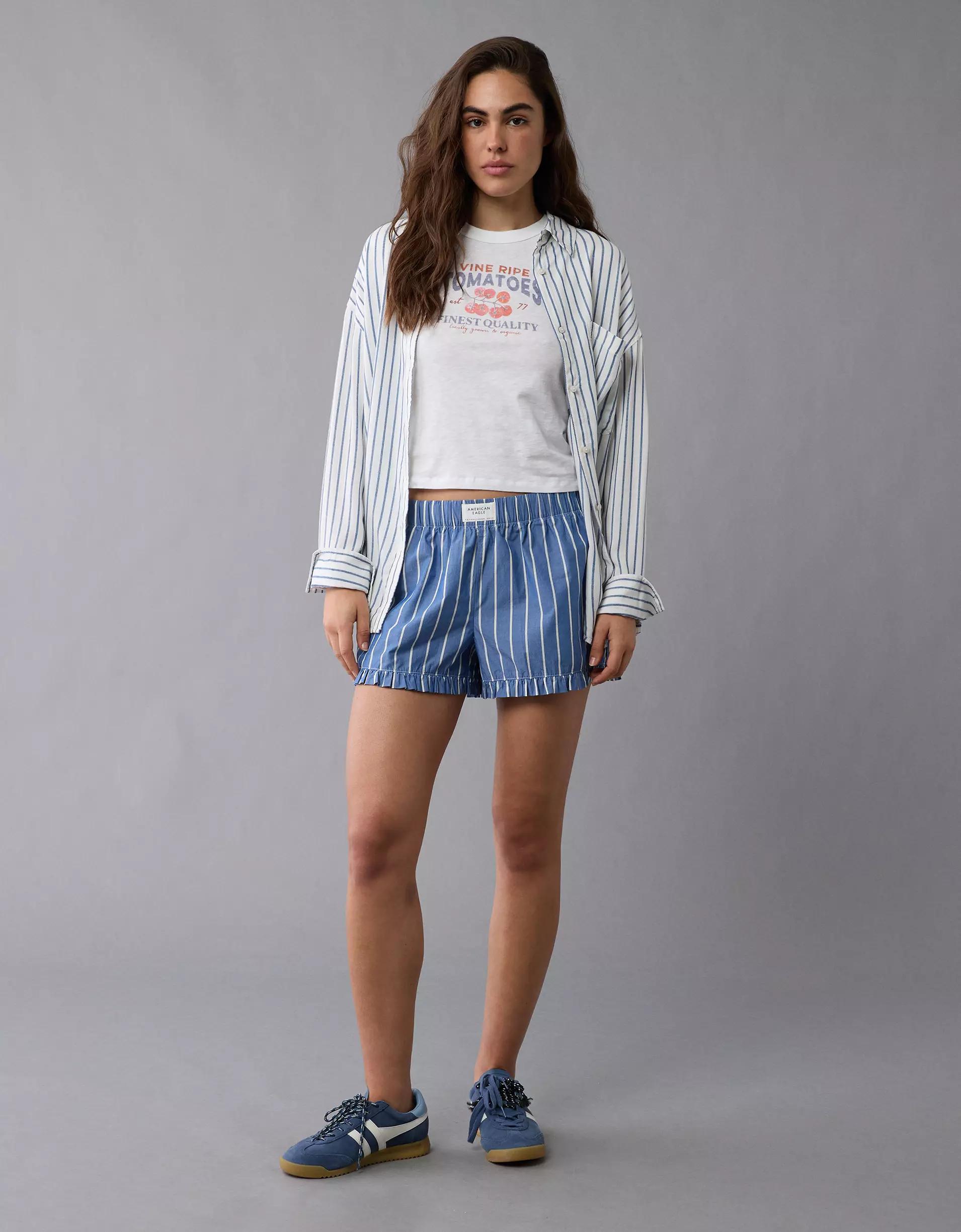 AE Ruffle Boxer Sleep Short Product Image