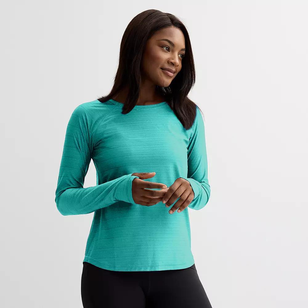 Women's Tek Gear® Mesh Long Sleeve Tee,  Product Image