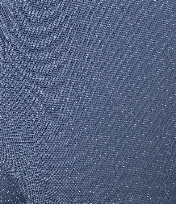 Alex Evenings Metallic Knit Wide Leg Pants Product Image