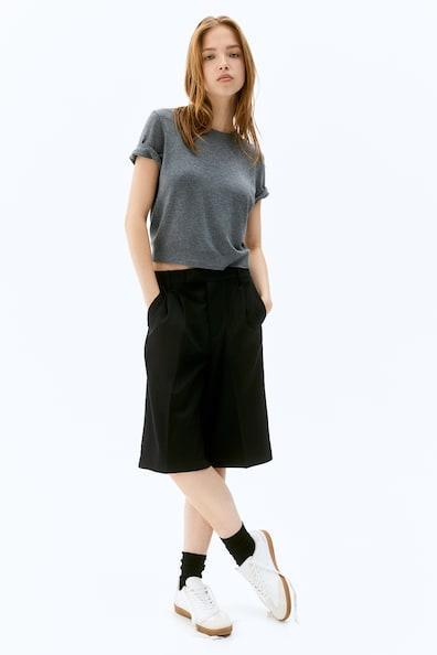 Dressy Bermuda Shorts Product Image