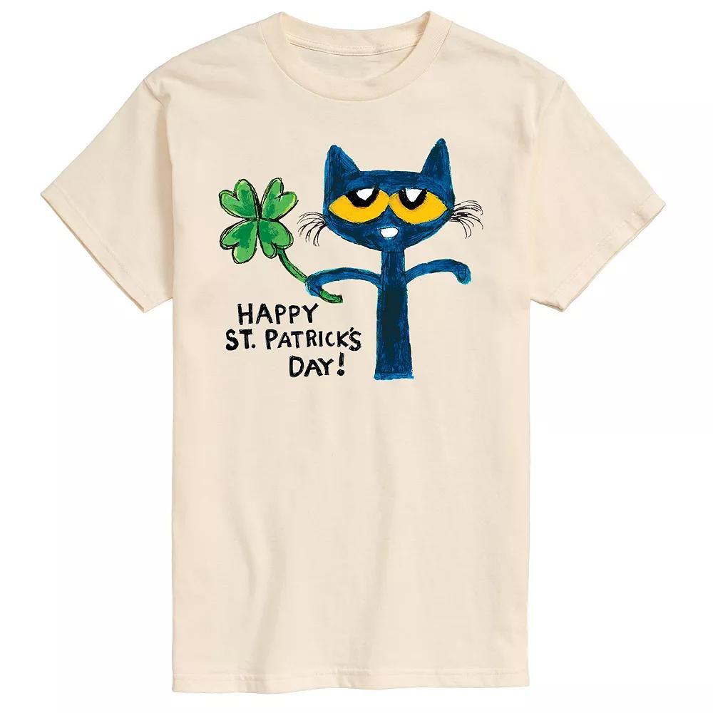 Men's Pete The Cat Happy St. Patrick's Day Tee,  Product Image