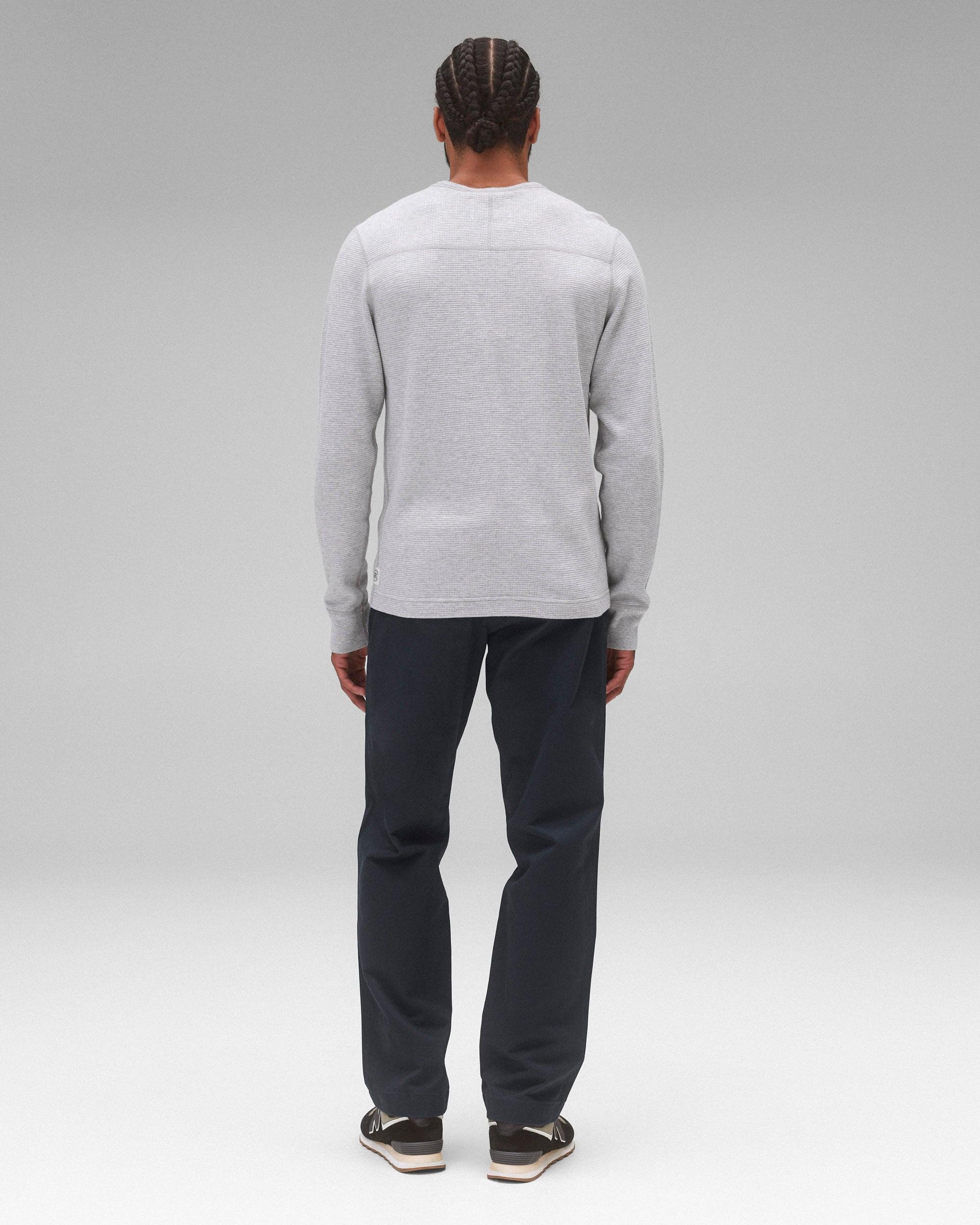 Lightweight Waffle Standard Long Sleeve Male Product Image