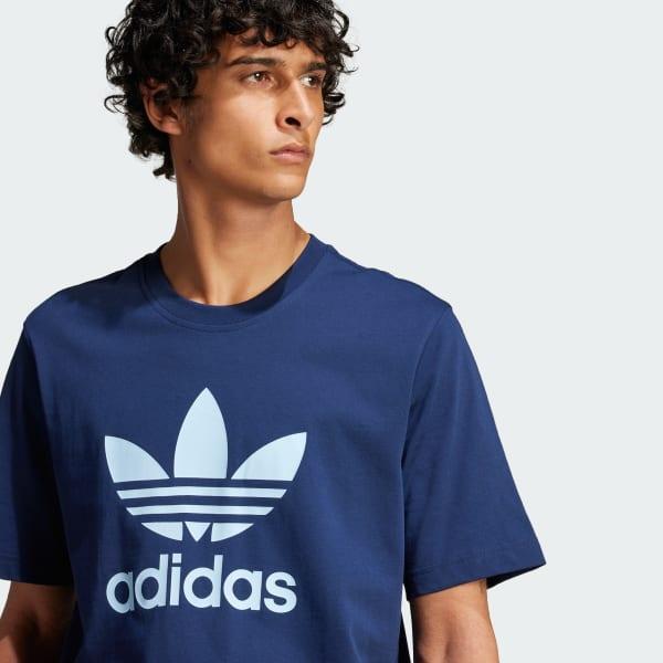 adidas Adicolor Trefoil Tee Night Indigo 2XL Mens Product Image