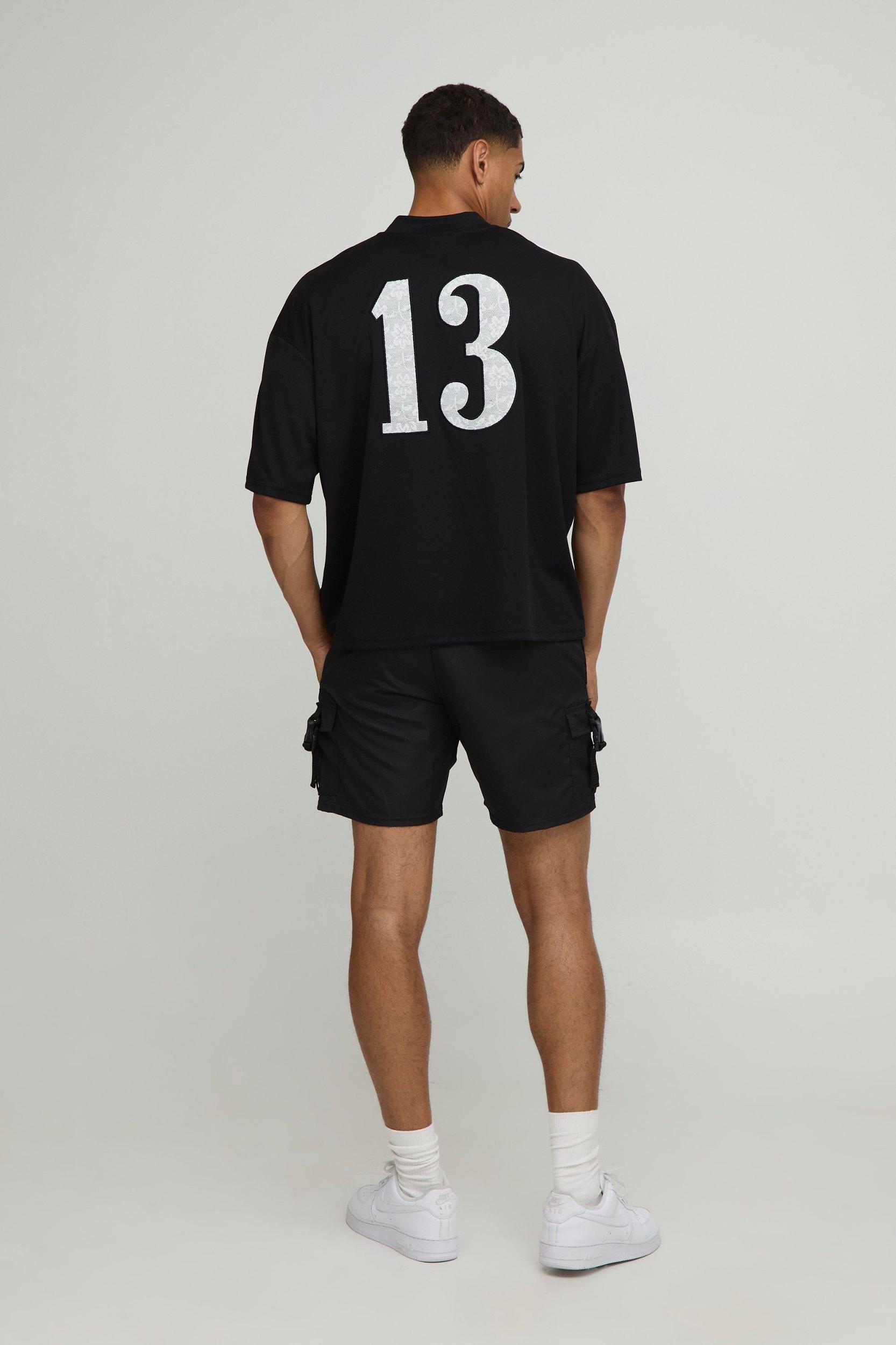 Elasticated Waist Relaxed Cargo Shell Shorts | boohooMAN USA Product Image