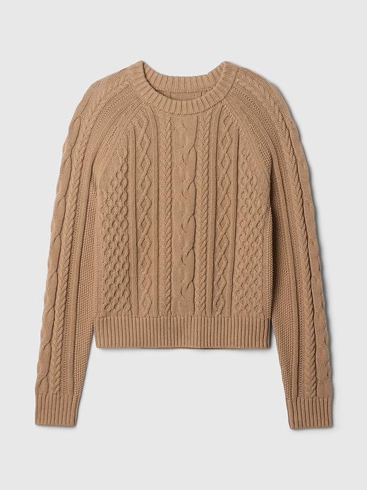 Classic Cable-Knit Sweater Product Image