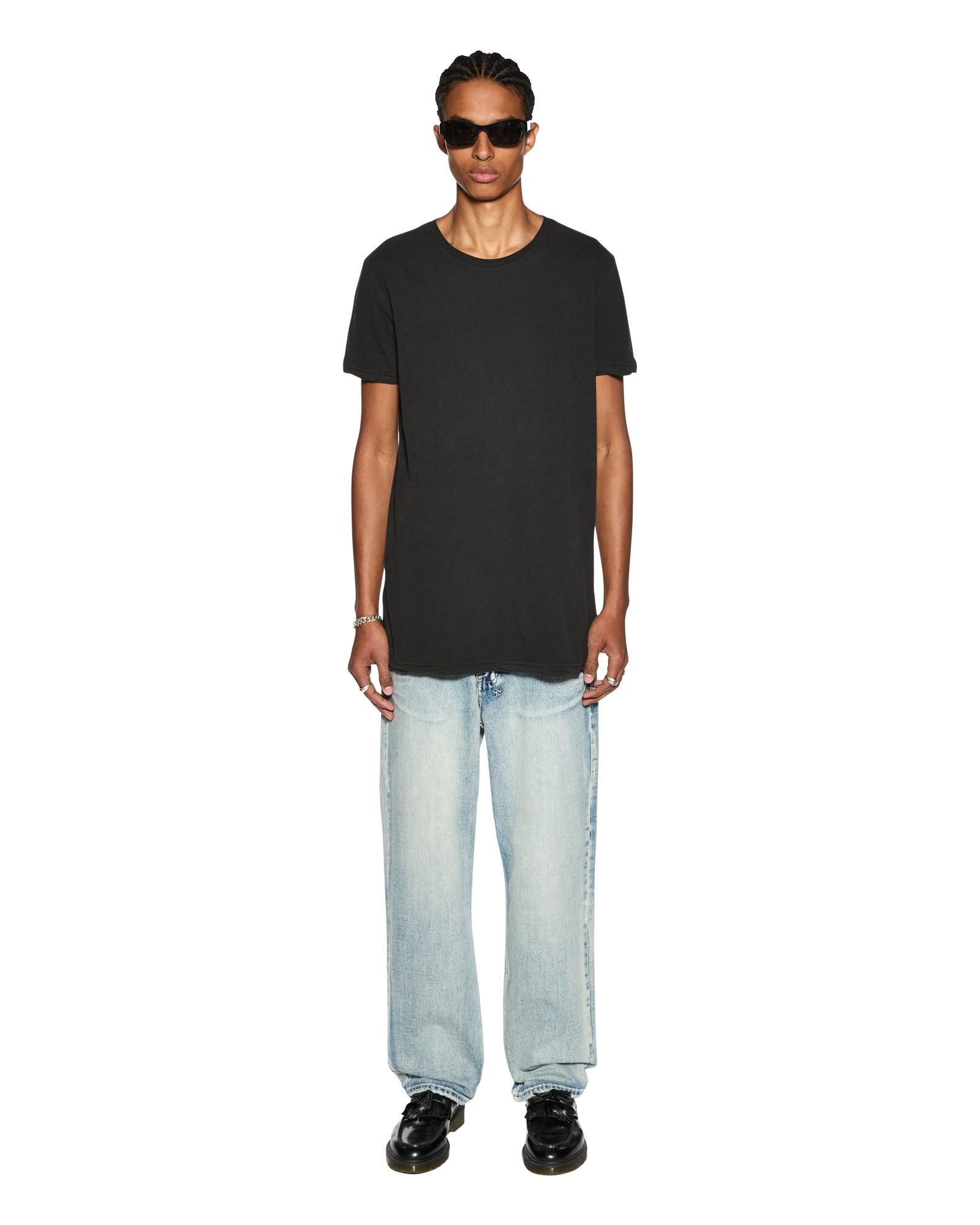 SEEING LINES SS TEE BLACK Male Product Image