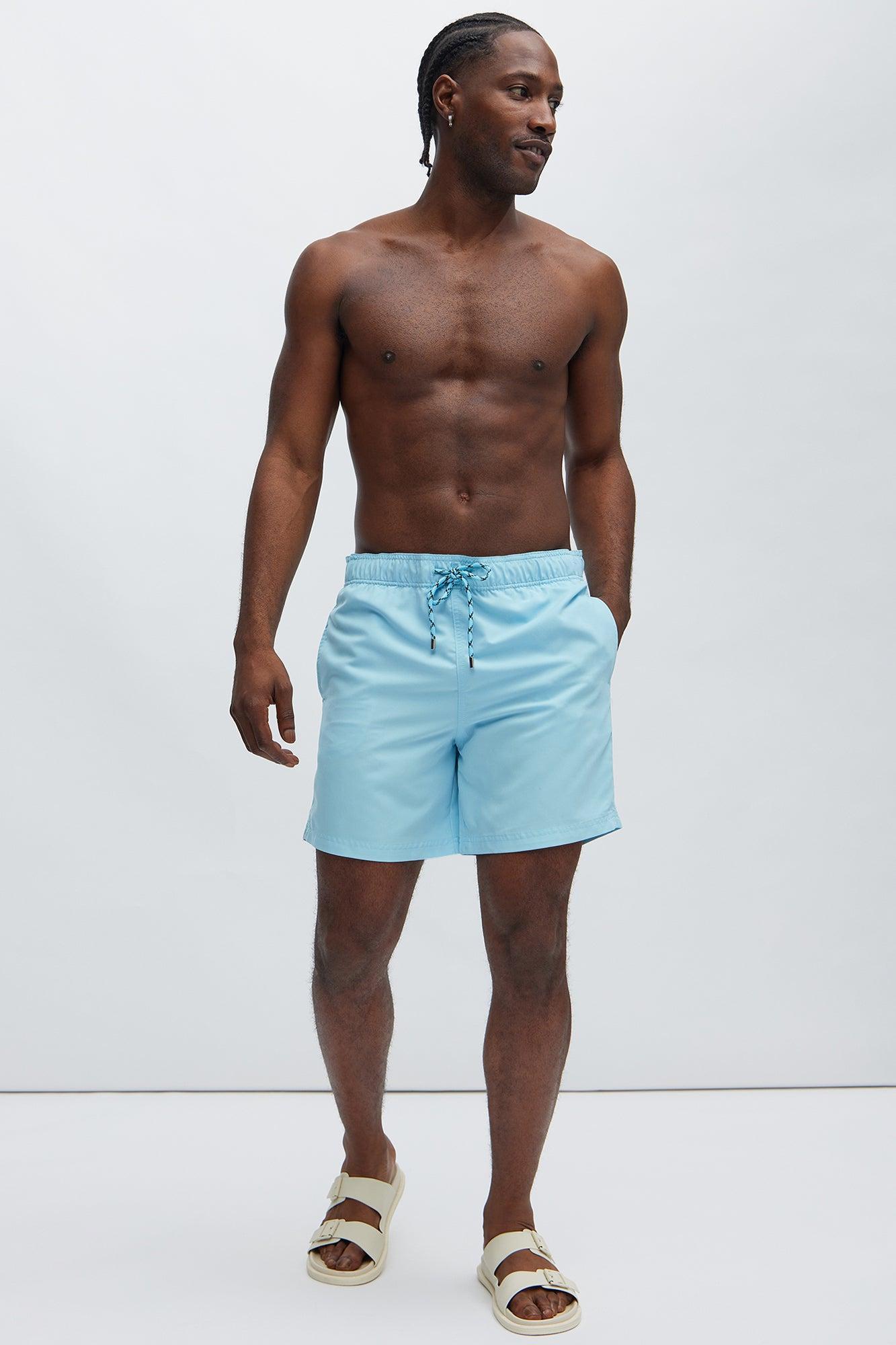 Montez Swim Trunk Classic - Sky Blue Product Image