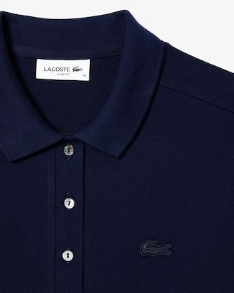 L.12.D Slim Fit Stretch Piqué Polo Shirt Product Image