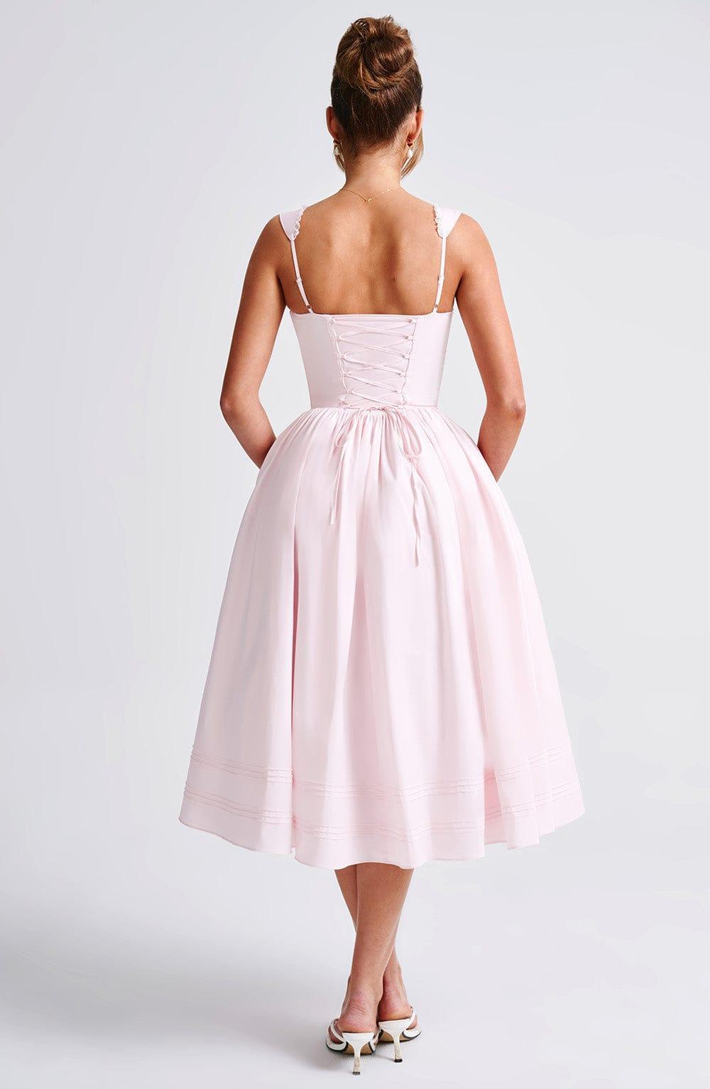 Marlena Midi Dress - Blush Product Image