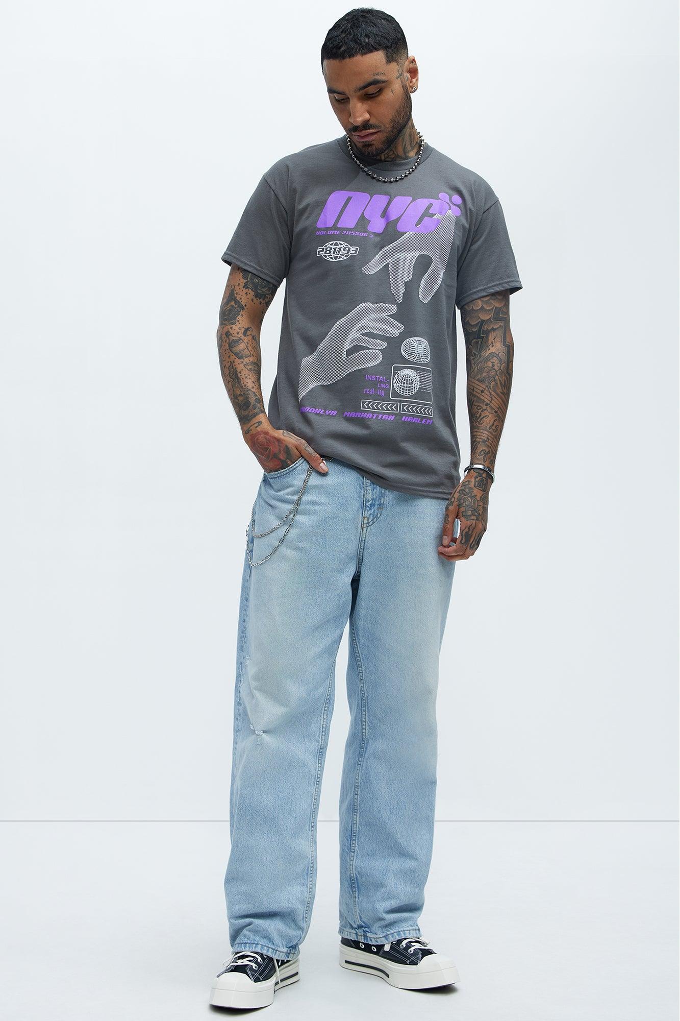 The Future NYC Short Sleeve Tee - Charcoal Product Image