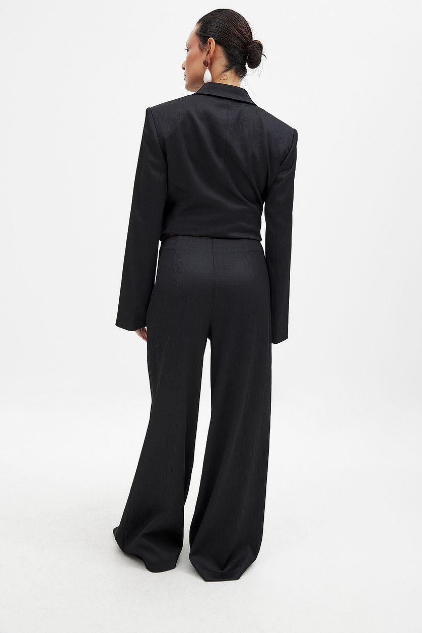 Structured Straight Pants Product Image