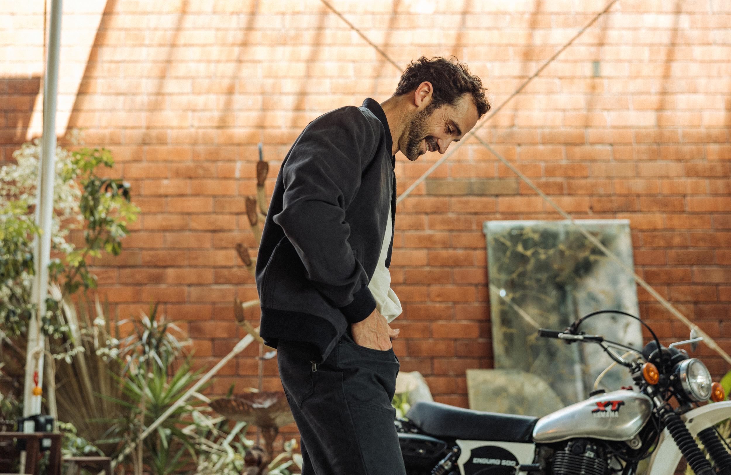 Moleskin Bomber Jacket Product Image