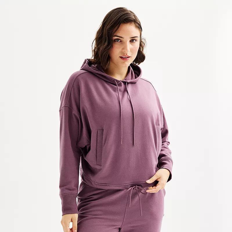 Womens FLX Embrace Cropped Hoodie Product Image