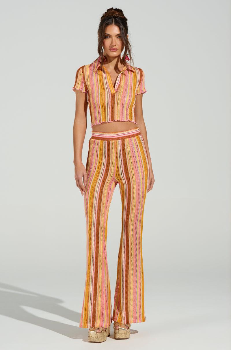 PALOMA KNIT COLLARED TOP Product Image