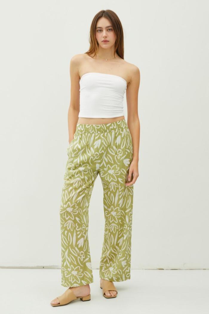 Lightweight Wide Leg Pants Product Image