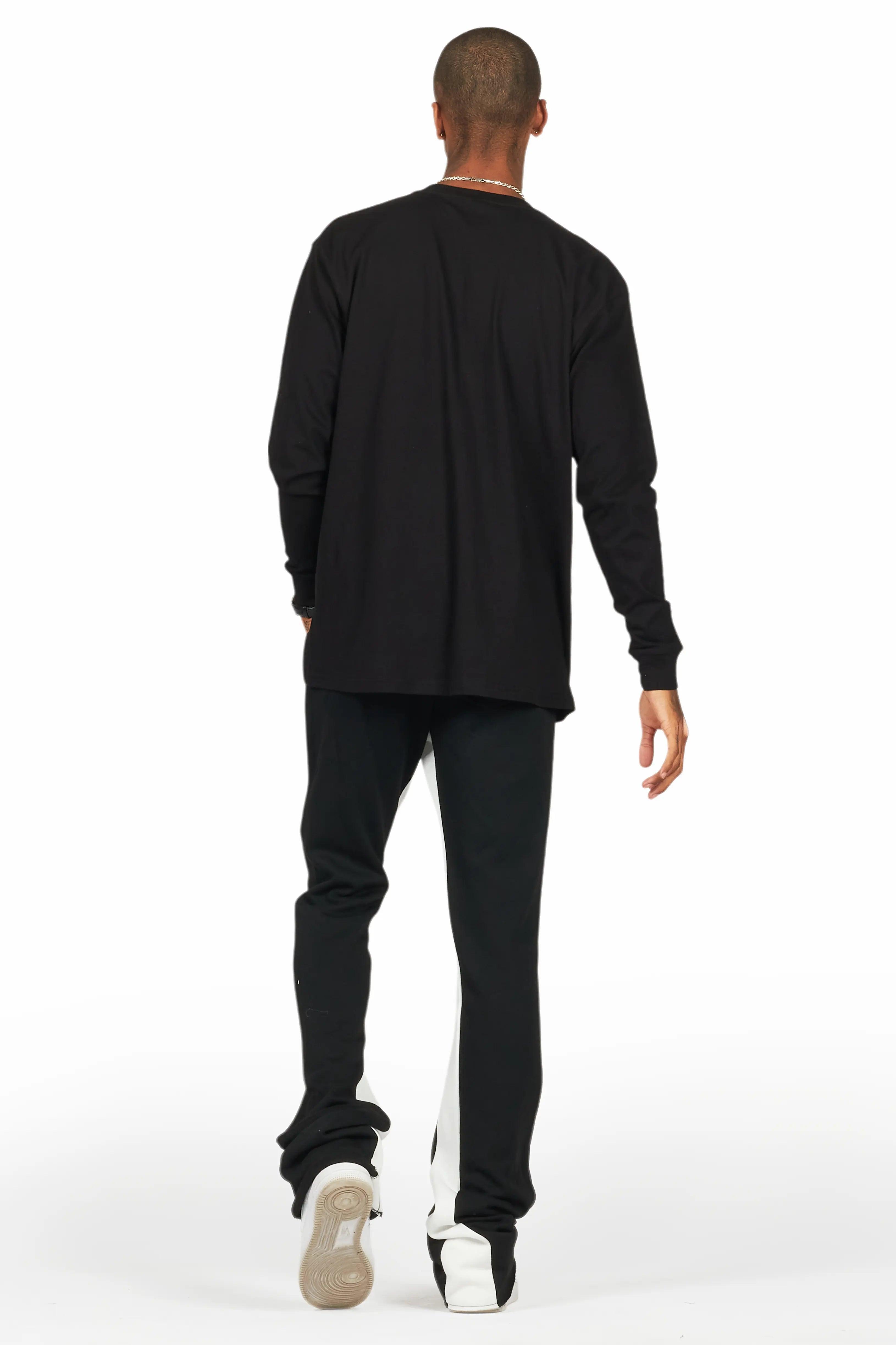 Briggs Black Long Sleeve T-Shirt/Baggy Pant Set Male Product Image