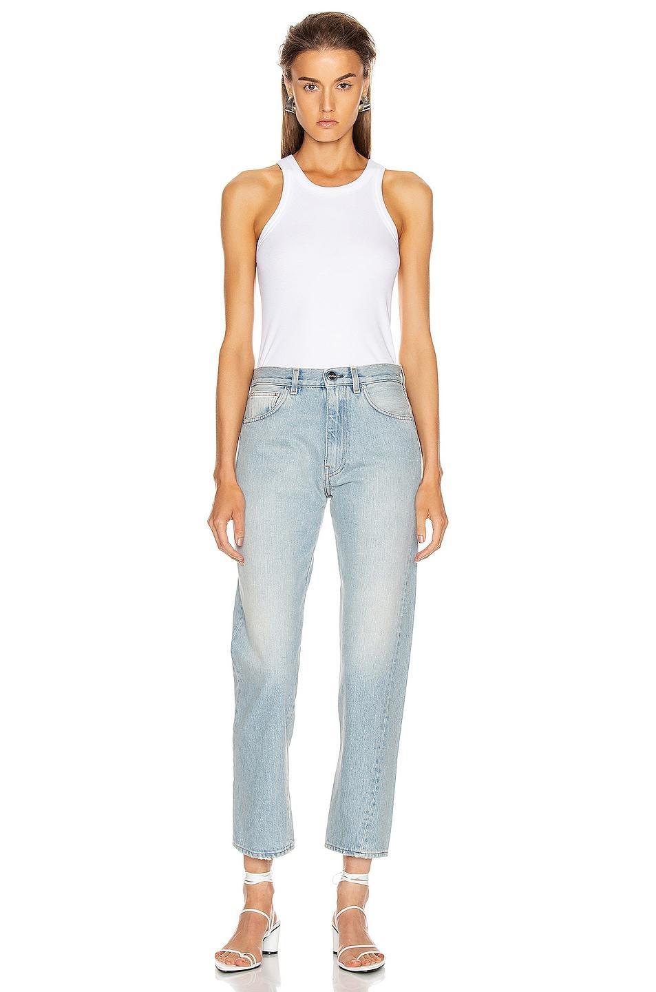 Womens Curved Rib Tank Top Product Image