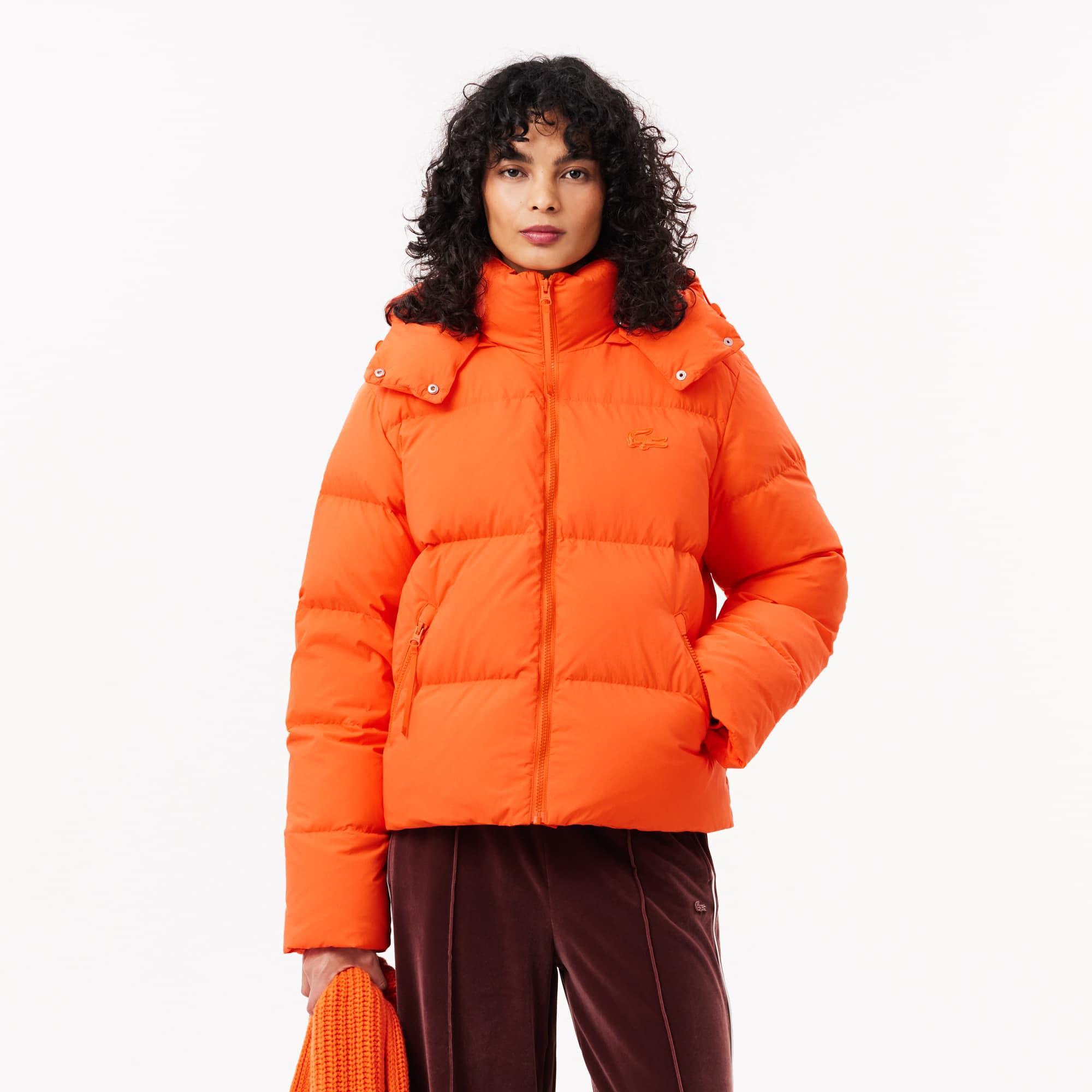 Women's Relaxed Fit Hooded Down Jacket Product Image