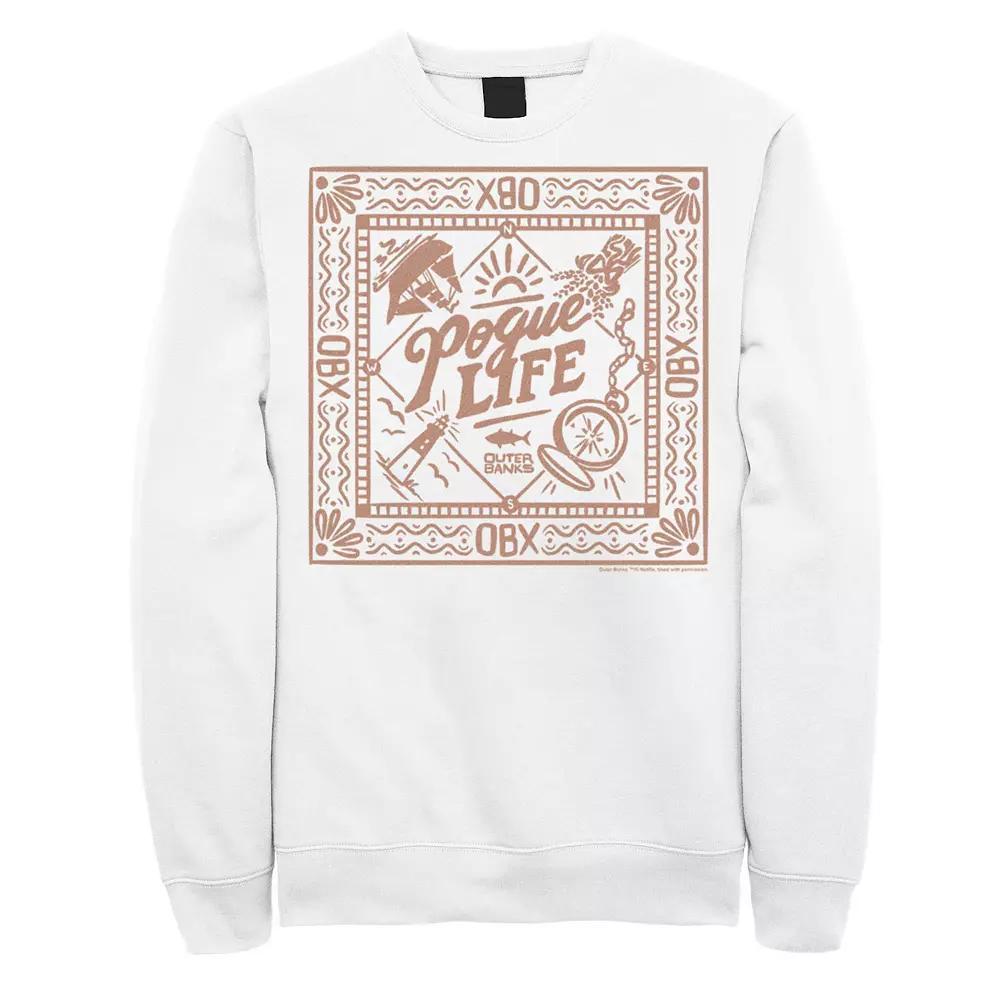 Men's Outer Banks Pogue Life Bordered Logo Sweatshirt, Boy's,  Product Image