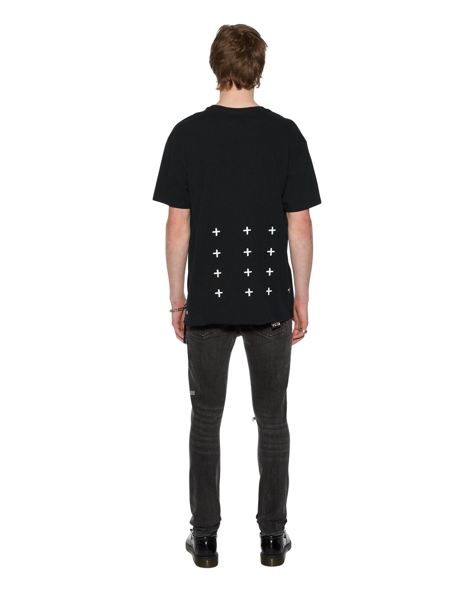 4 X 4 BIGGIE SS TEE JET BLACK Male Product Image