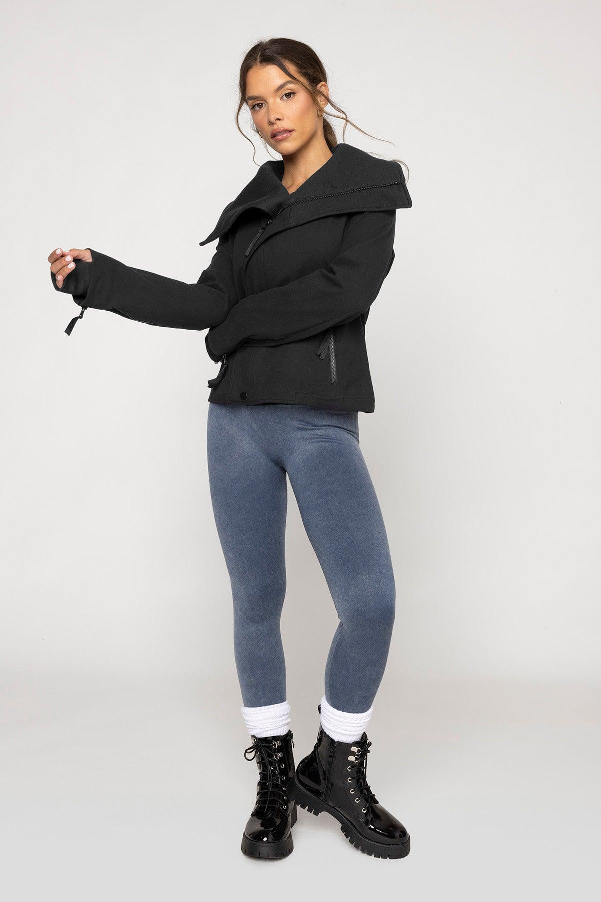 Heart Racer Moto Jacket - True Blue Product Image