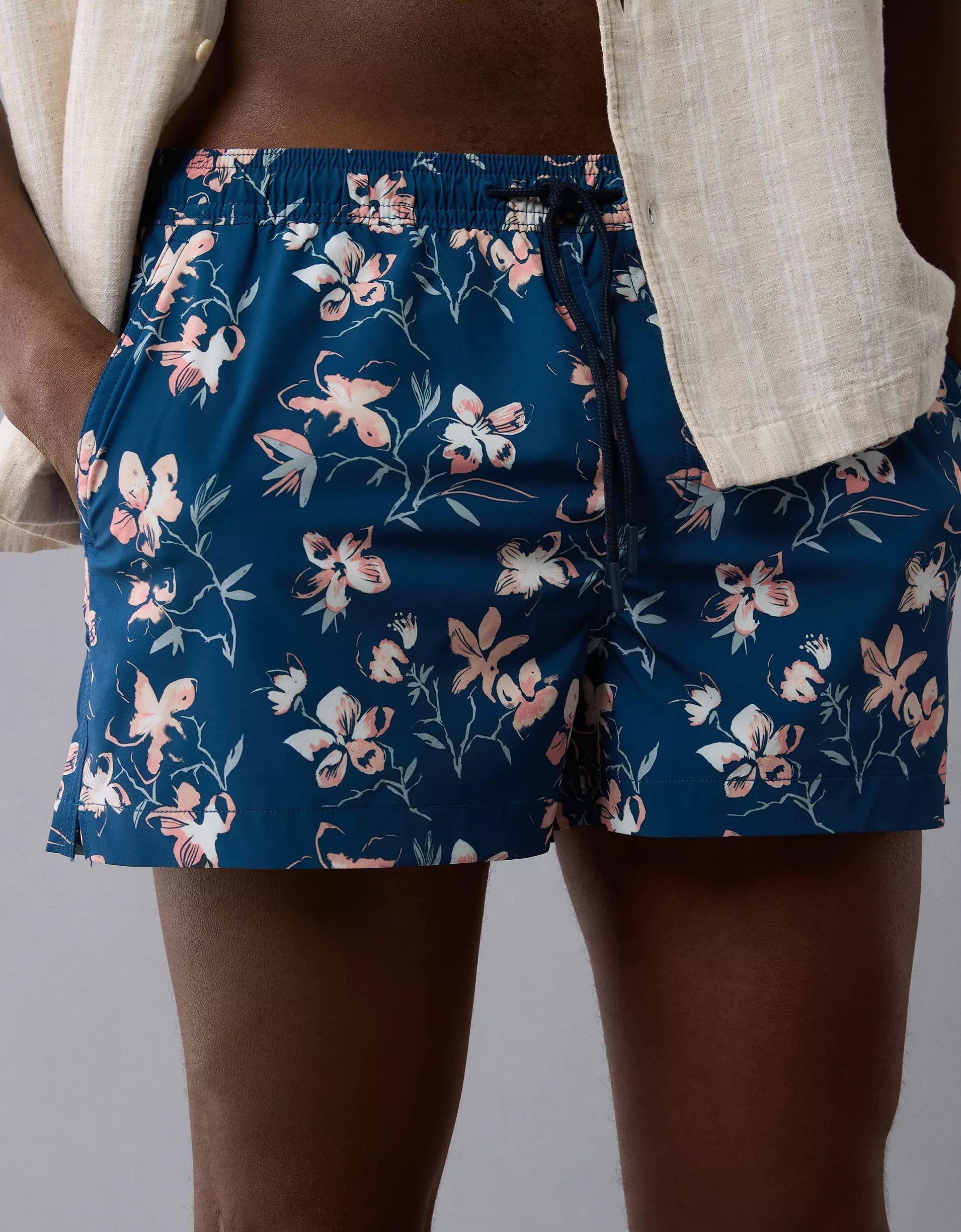 AE Men's 3" Flex Swim Trunk Product Image