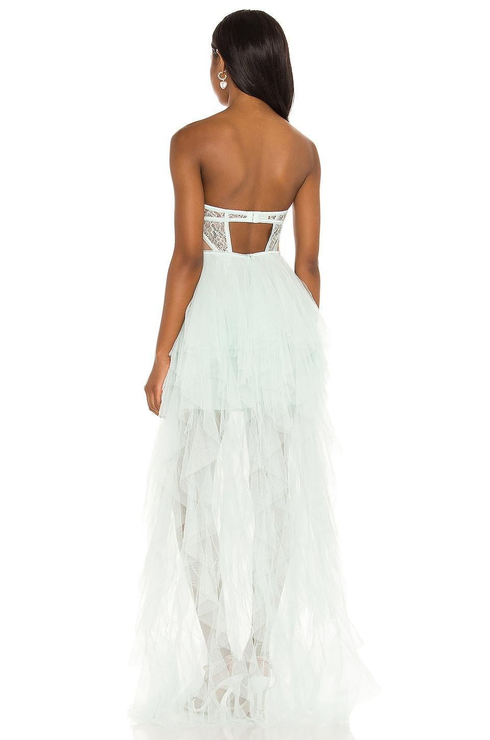 X REVOLVE Bustier Hi Low Gown For Love & Lemons Product Image