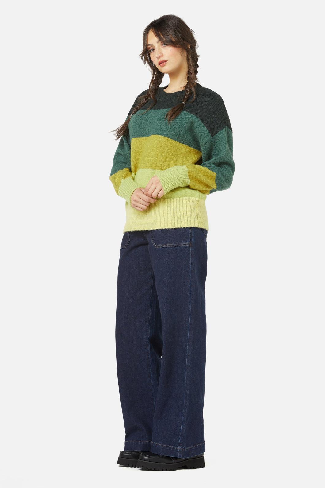 Iona Stripe Sweater Product Image