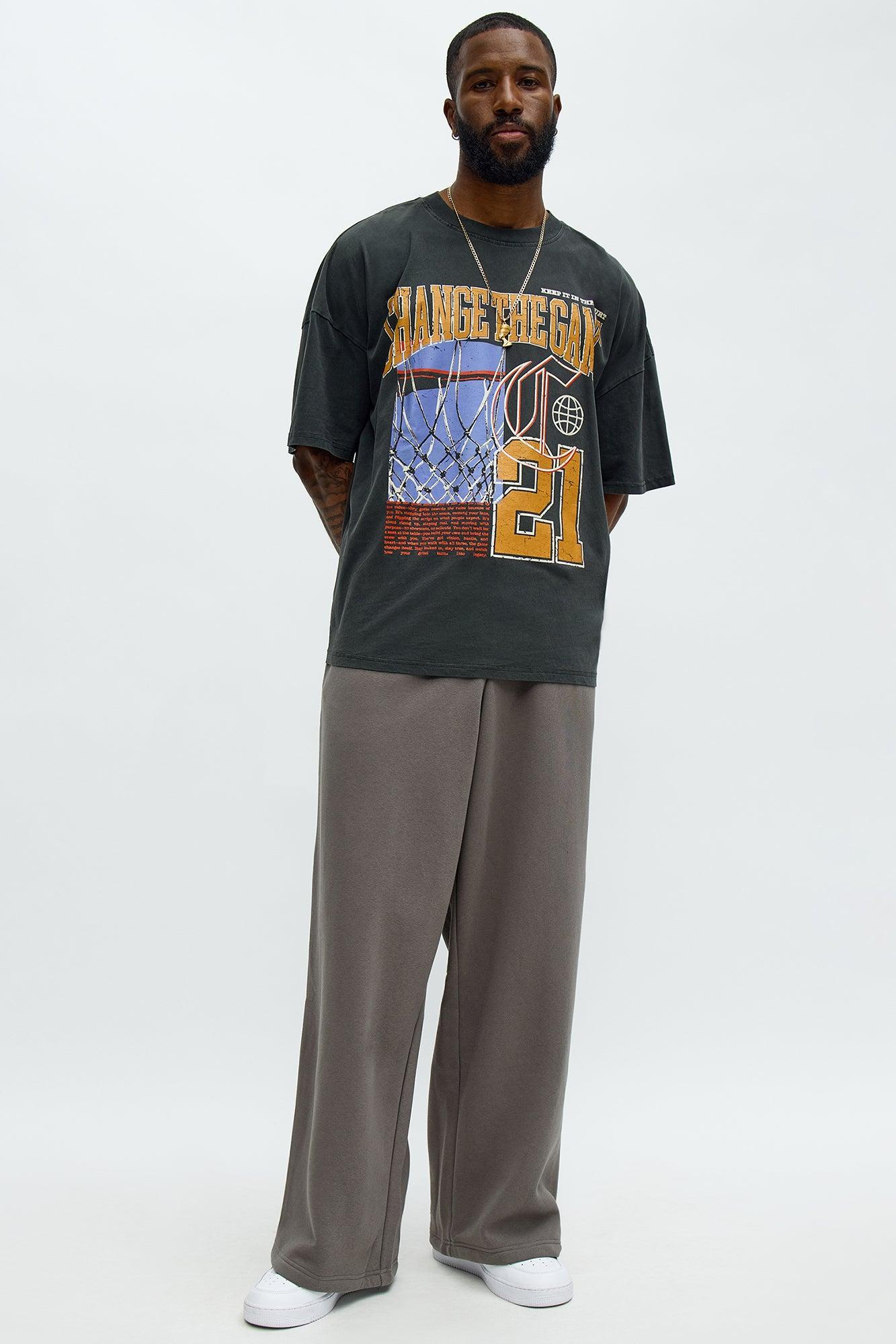 Tyson Baggy Pants - Charcoal Male Product Image