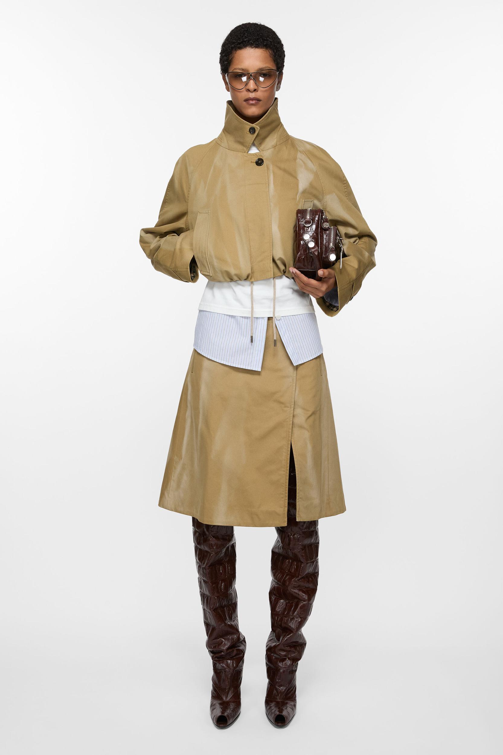 Twill skirt Product Image