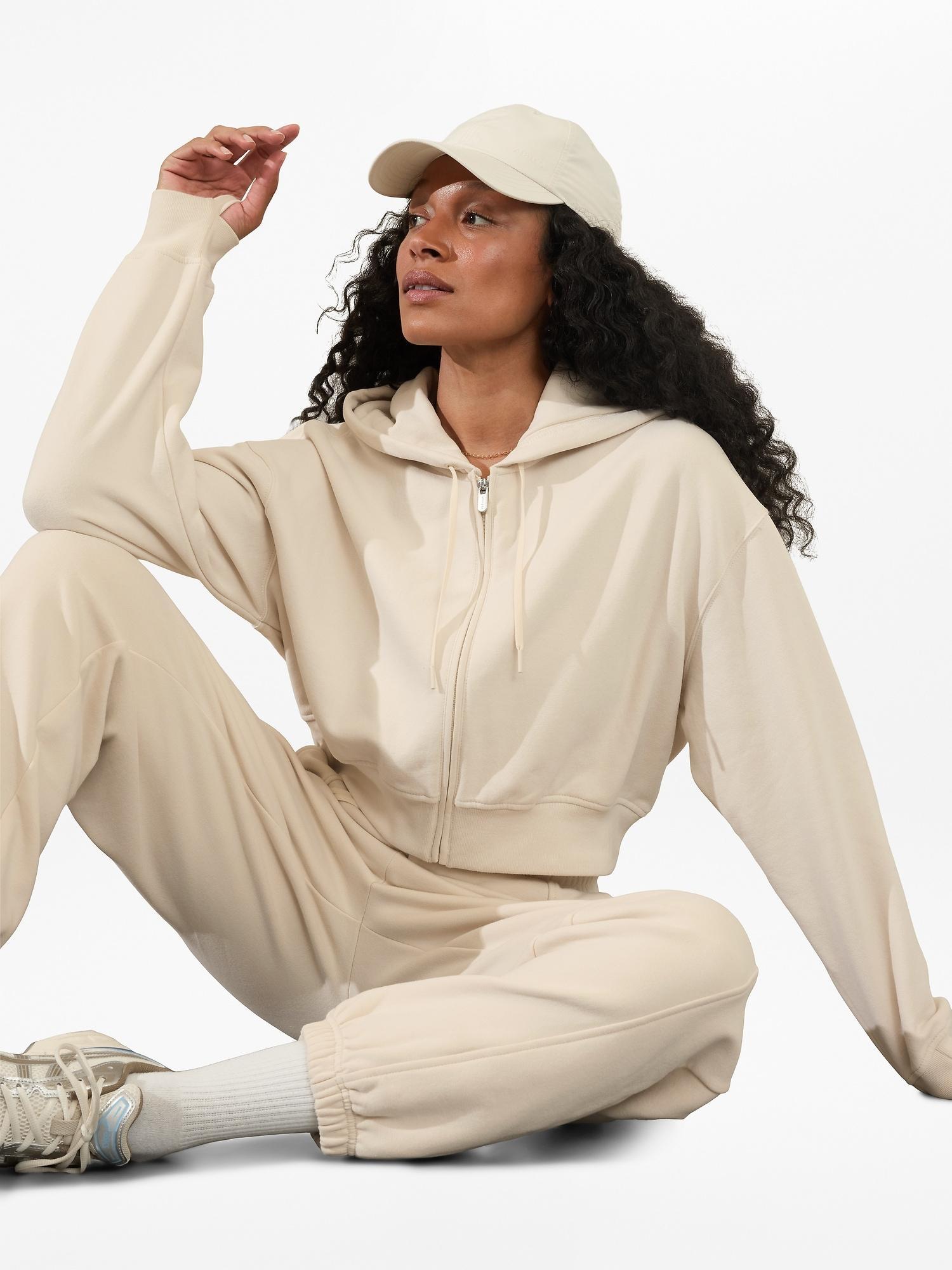 Forever Fleece Crop Full Zip Product Image