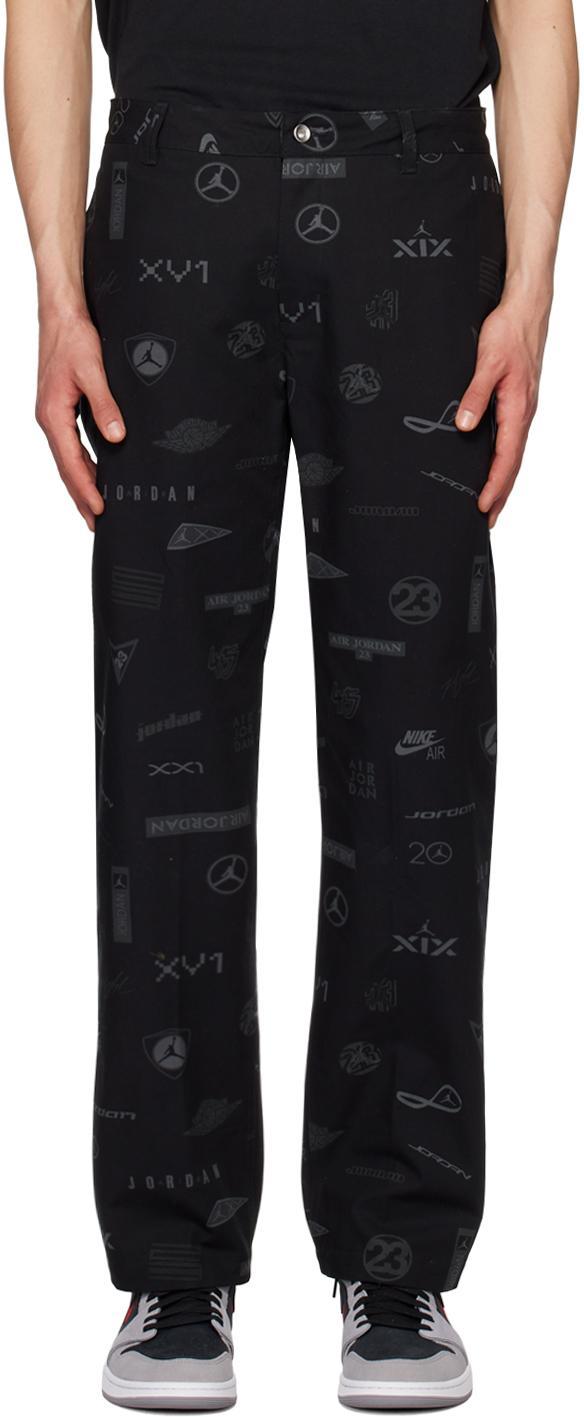 Flight Heritage Printed Pants In Black Product Image