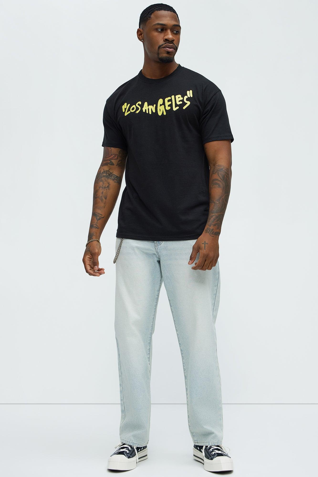 Welcome To ″LA″ Short Sleeve Tee - Black Product Image