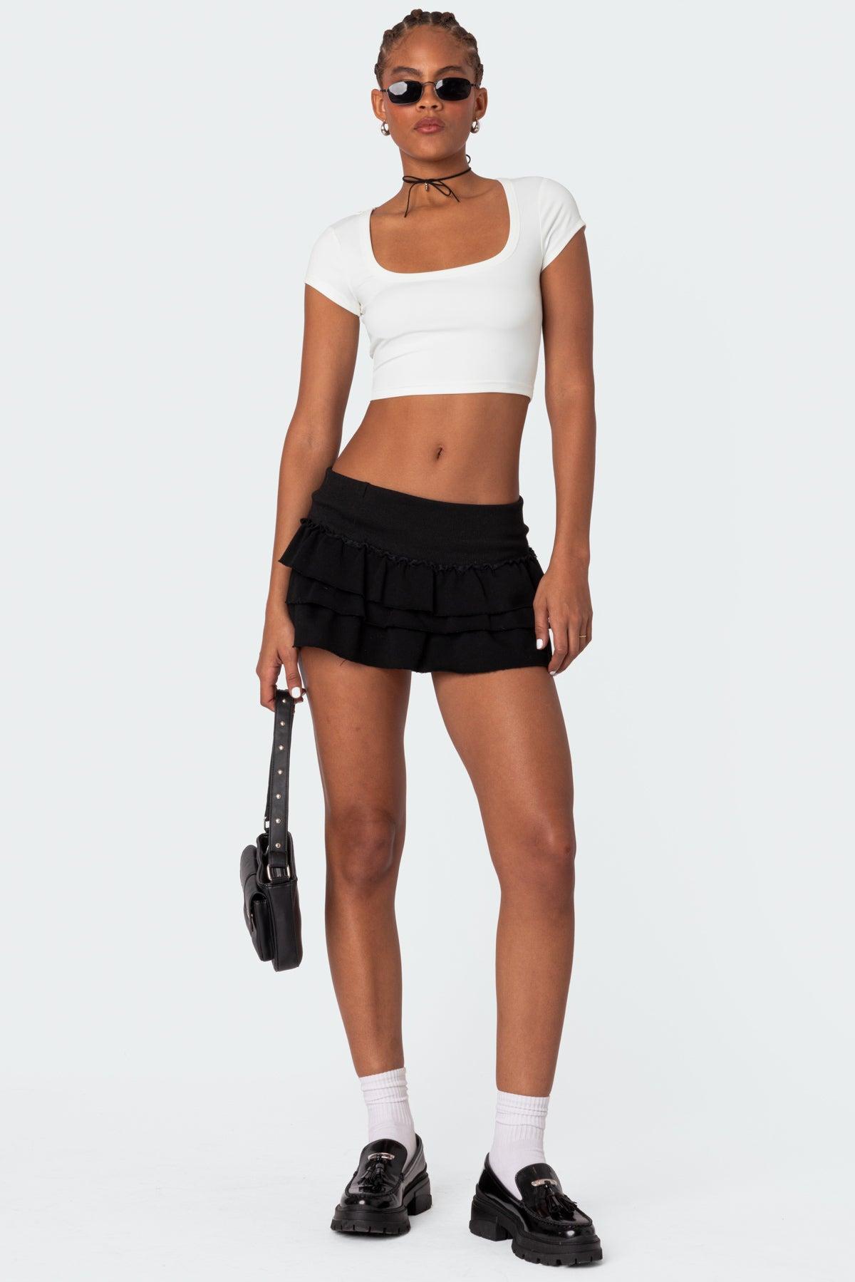 Ricki Cropped T Shirt Product Image