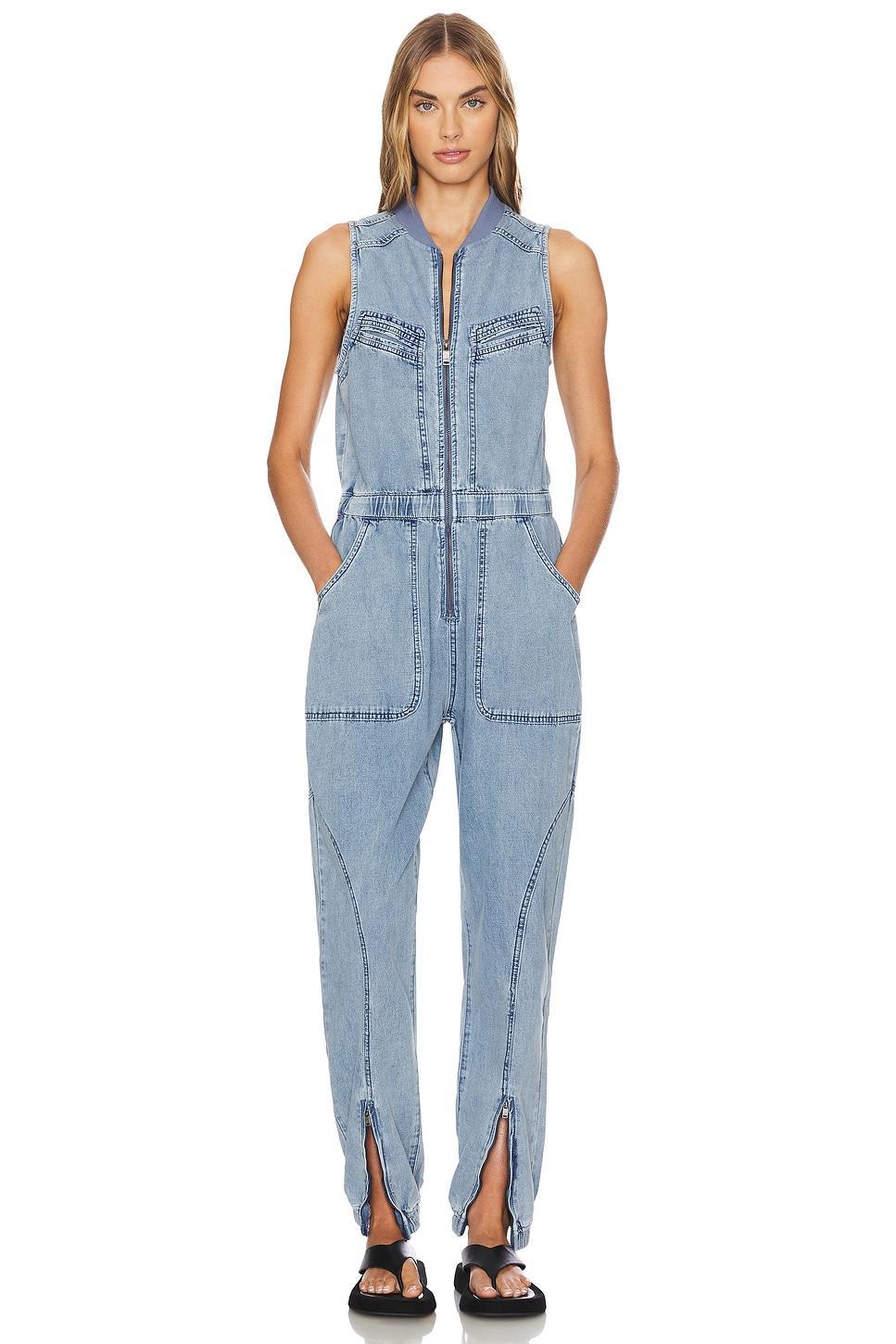 Lilly Denim Jumpsuit One Teaspoon Product Image