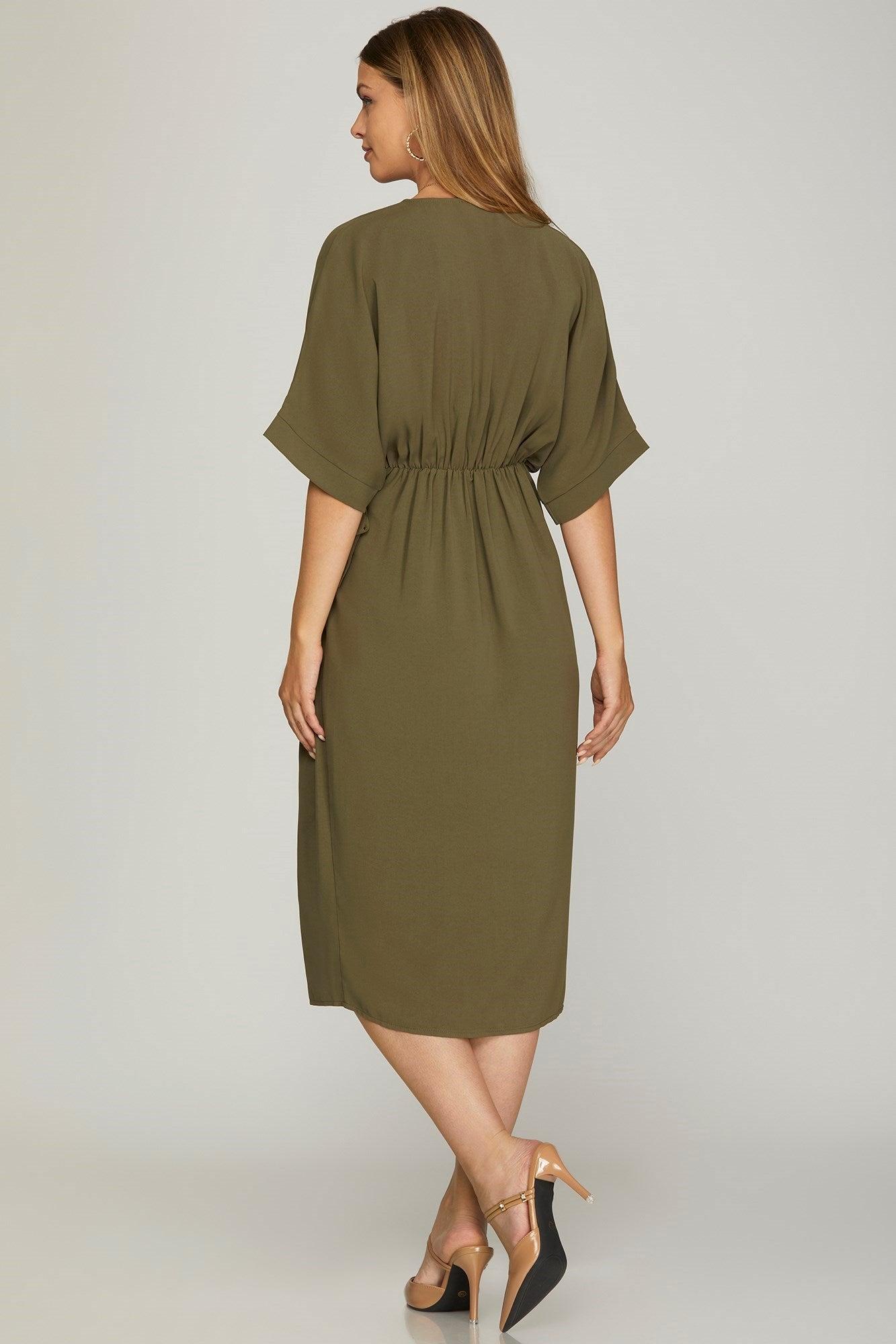 Perfect Timing Midi Dress Product Image