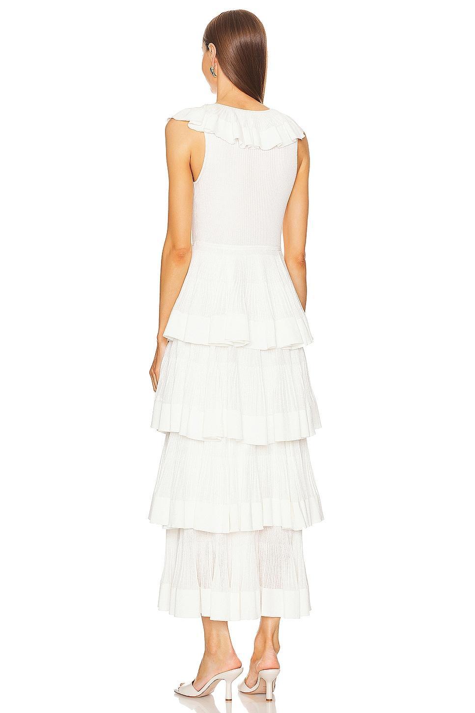 Natura Ruffled Dress Zimmermann Product Image