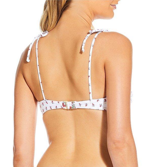 A Loves A Rosebud Reversible High Leg Embroidered Swim Bottom Product Image