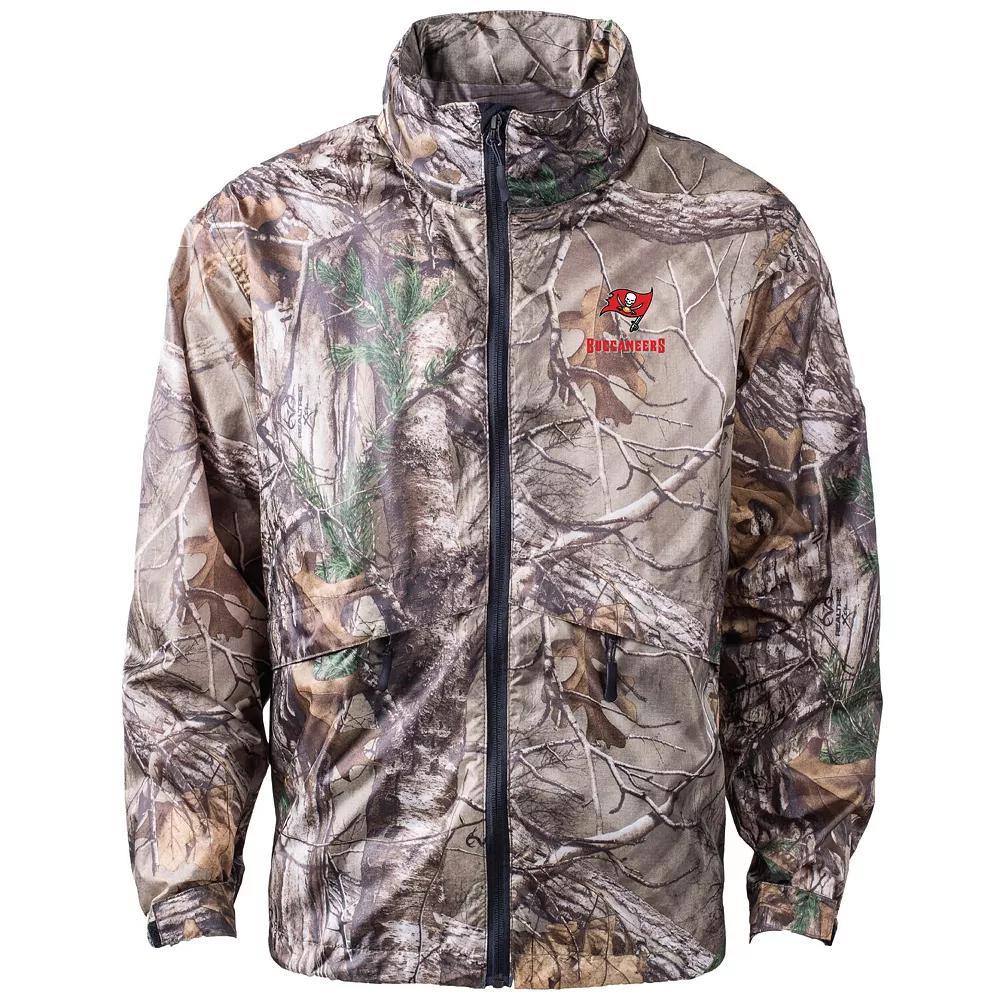Men's Dunbrooke Realtree Camo Tampa Bay Buccaneers Circle Sportsman Waterproof Packable Full-Zip Jacket, Size: Small, Green Product Image