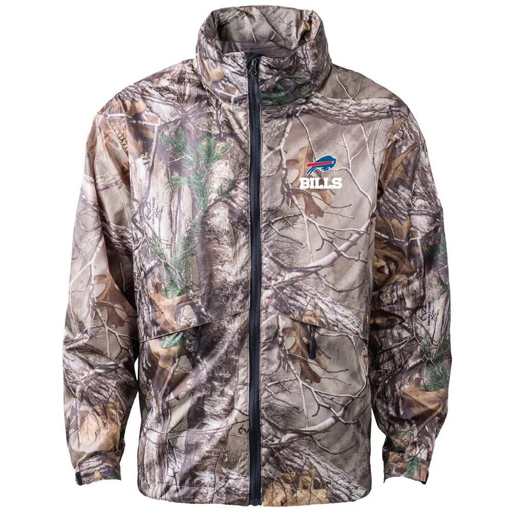 Men's Dunbrooke Realtree Camo Las Vegas Raiders Circle Sportsman Waterproof Packable Full-Zip Jacket, Size: Medium, Lvr Green Product Image