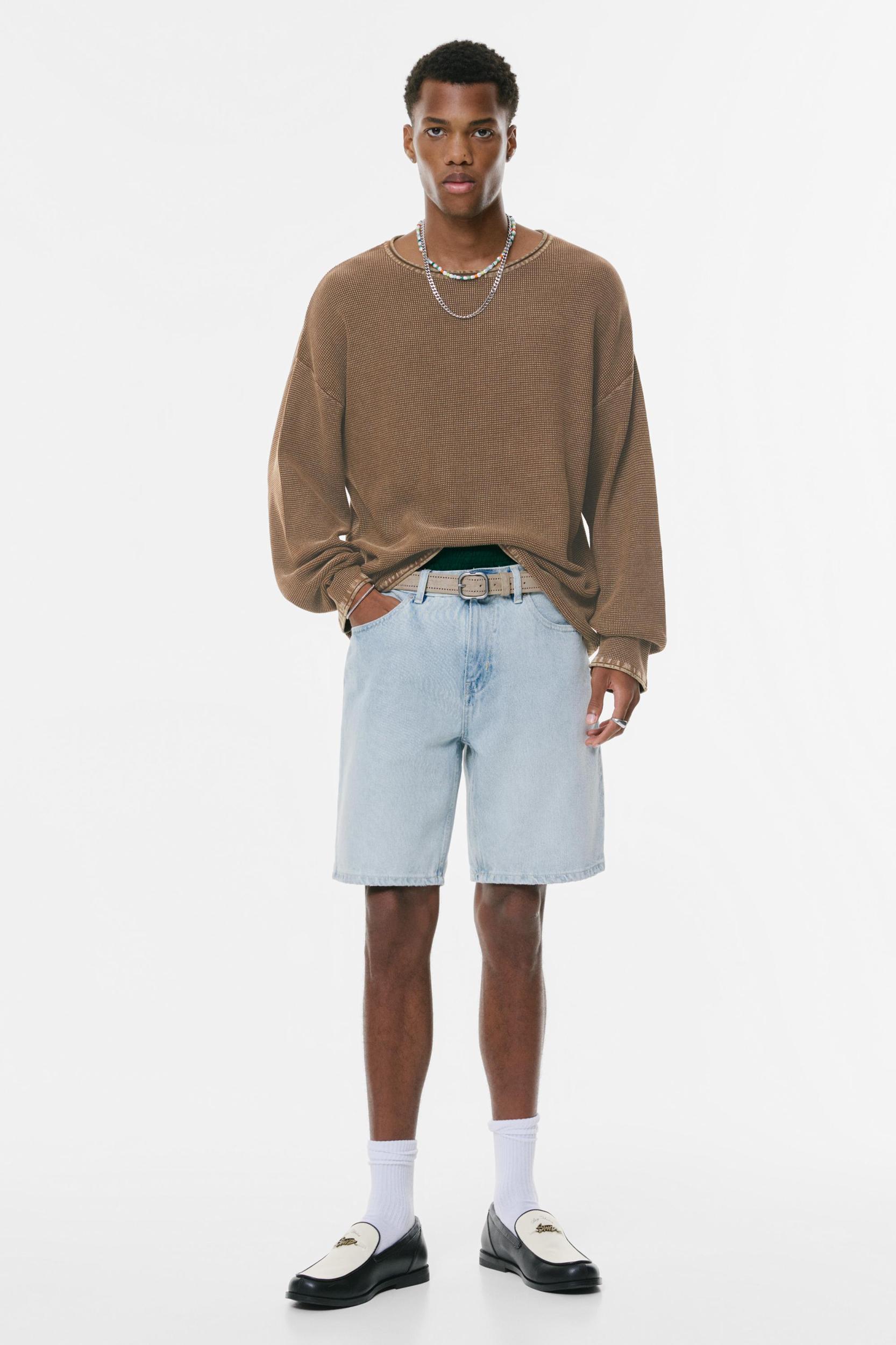Acid wash jumper Product Image