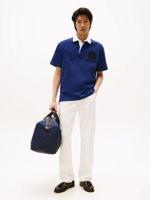 Classic Fit Embroidered Logo Rugby Polo Product Image