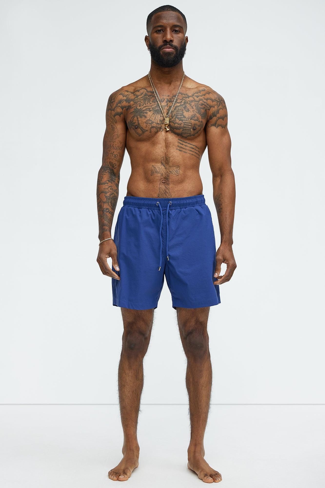 Montez Stretch Swim Trunk Classic - Navy Product Image