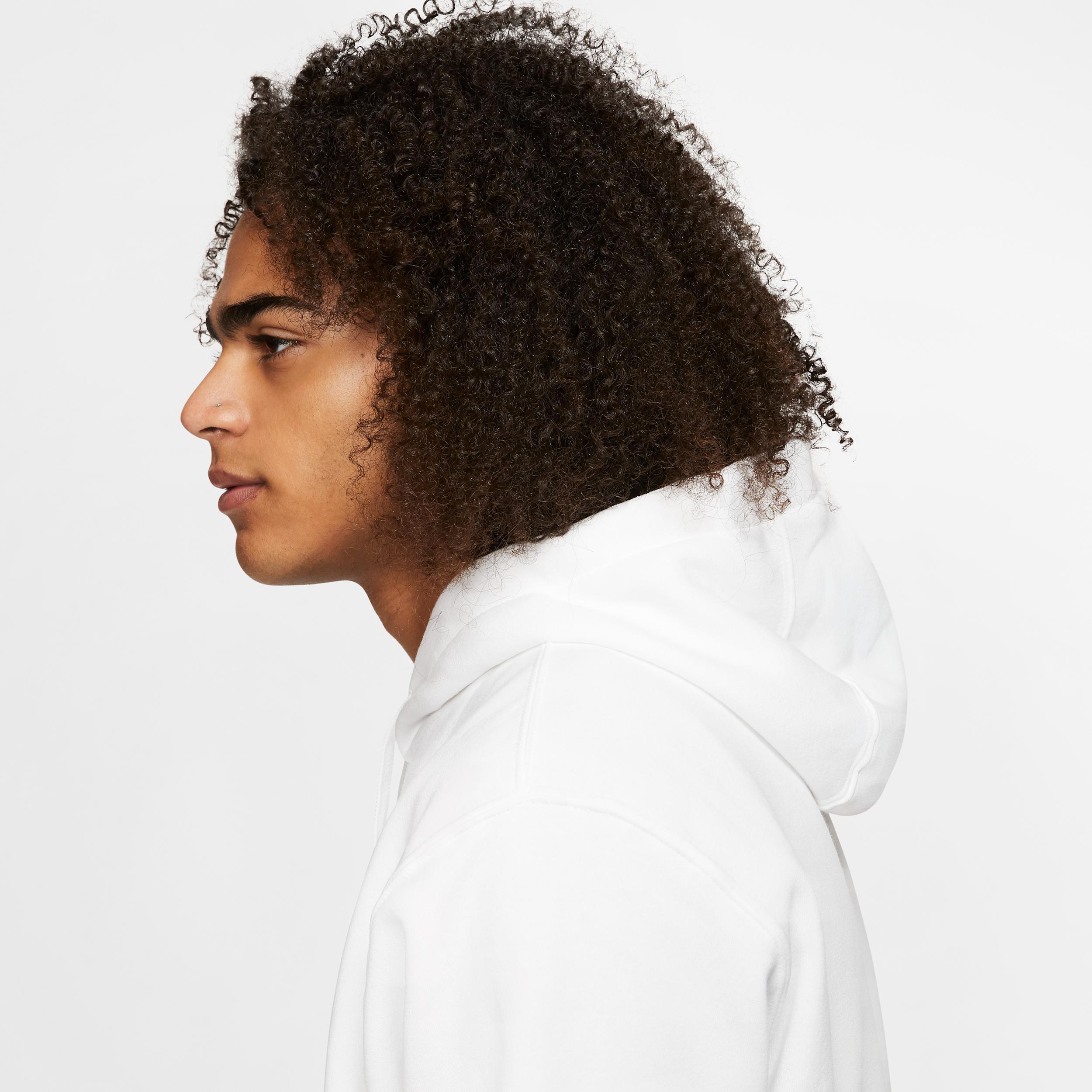 Mens Nike Sportswear Club Fleece Pullover Hoodie | BV2654-100 Product Image