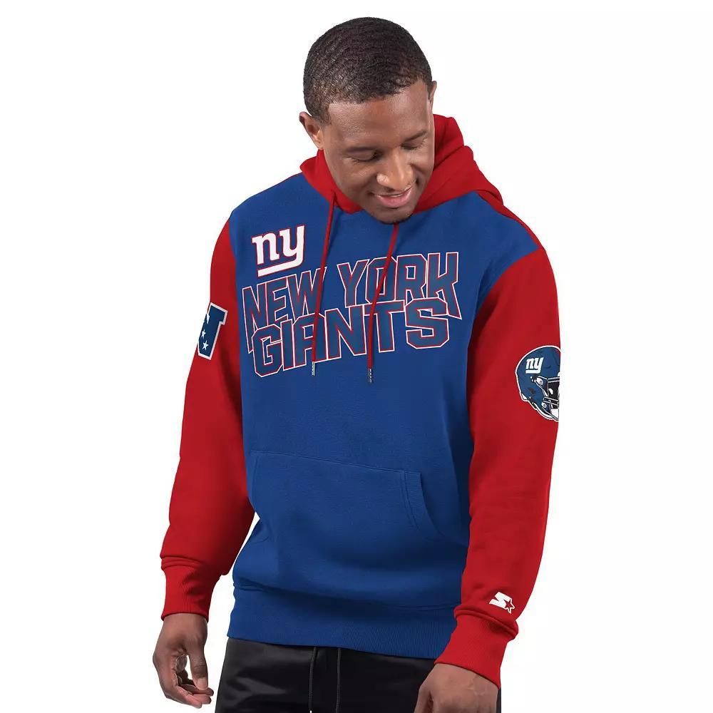 Men's Starter Royal New York Giants Extreme Pullover Hoodie, Size: Small, Blue Product Image